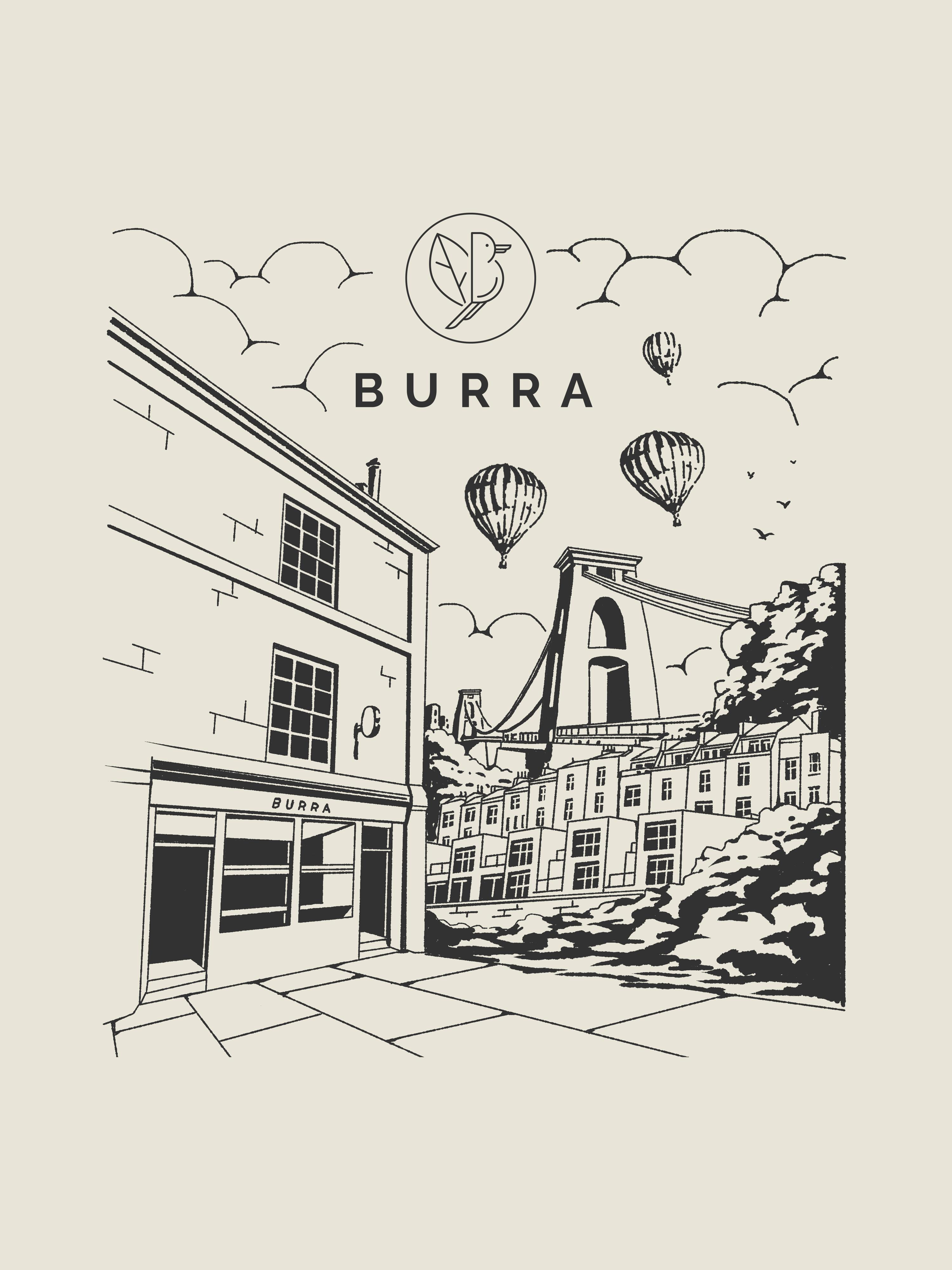Burra Tee — White